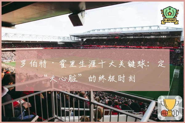 罗伯特·霍里生涯十大关键球：定义“大心脏”的终极时刻